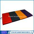 Fashion cheap 4 fold Antislip gymnastic mats for club(actual photo)